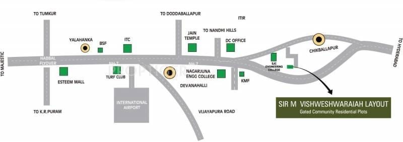 Vishweshwaraya raspored mapu